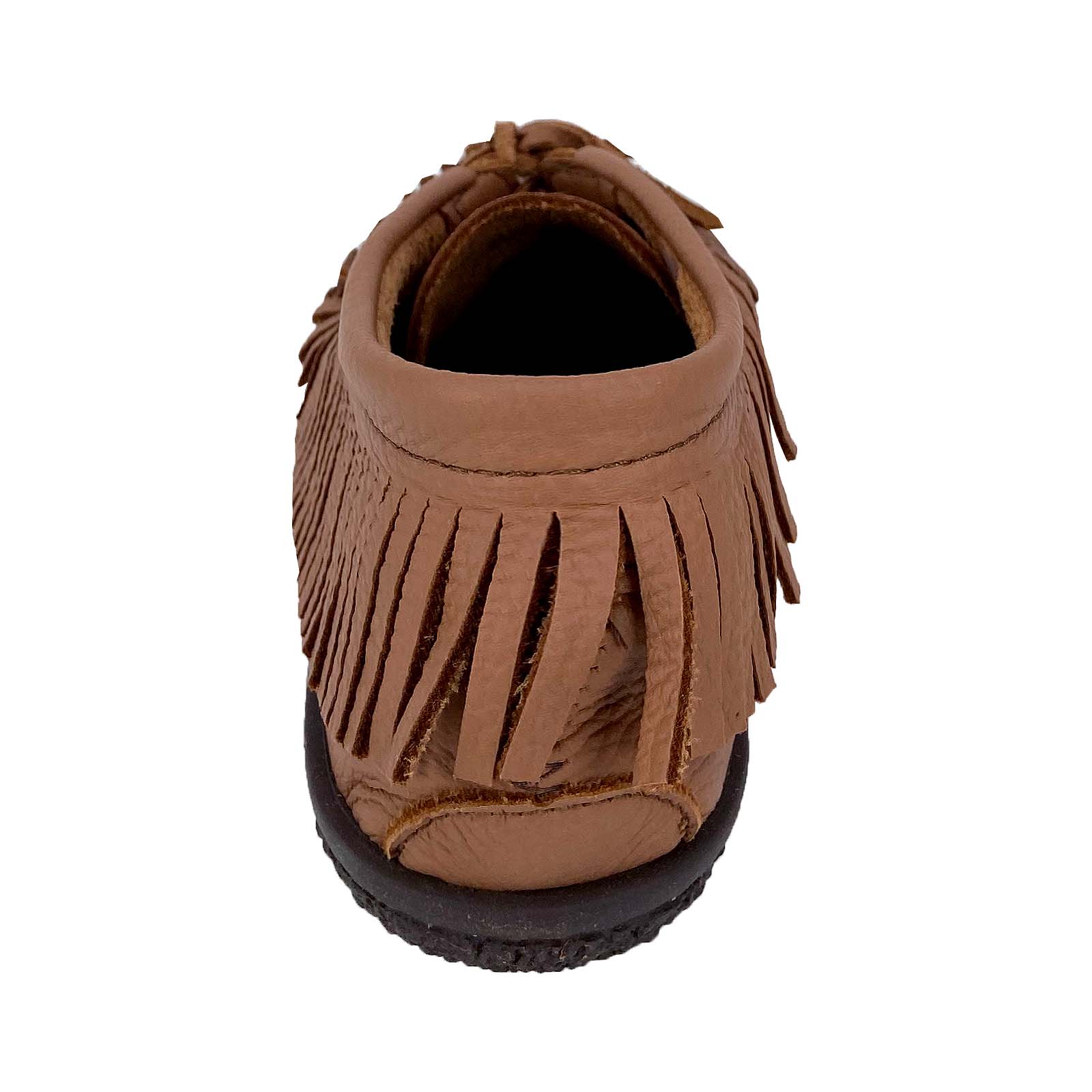 Women's Fringed Embroidered Ankle Moccasins