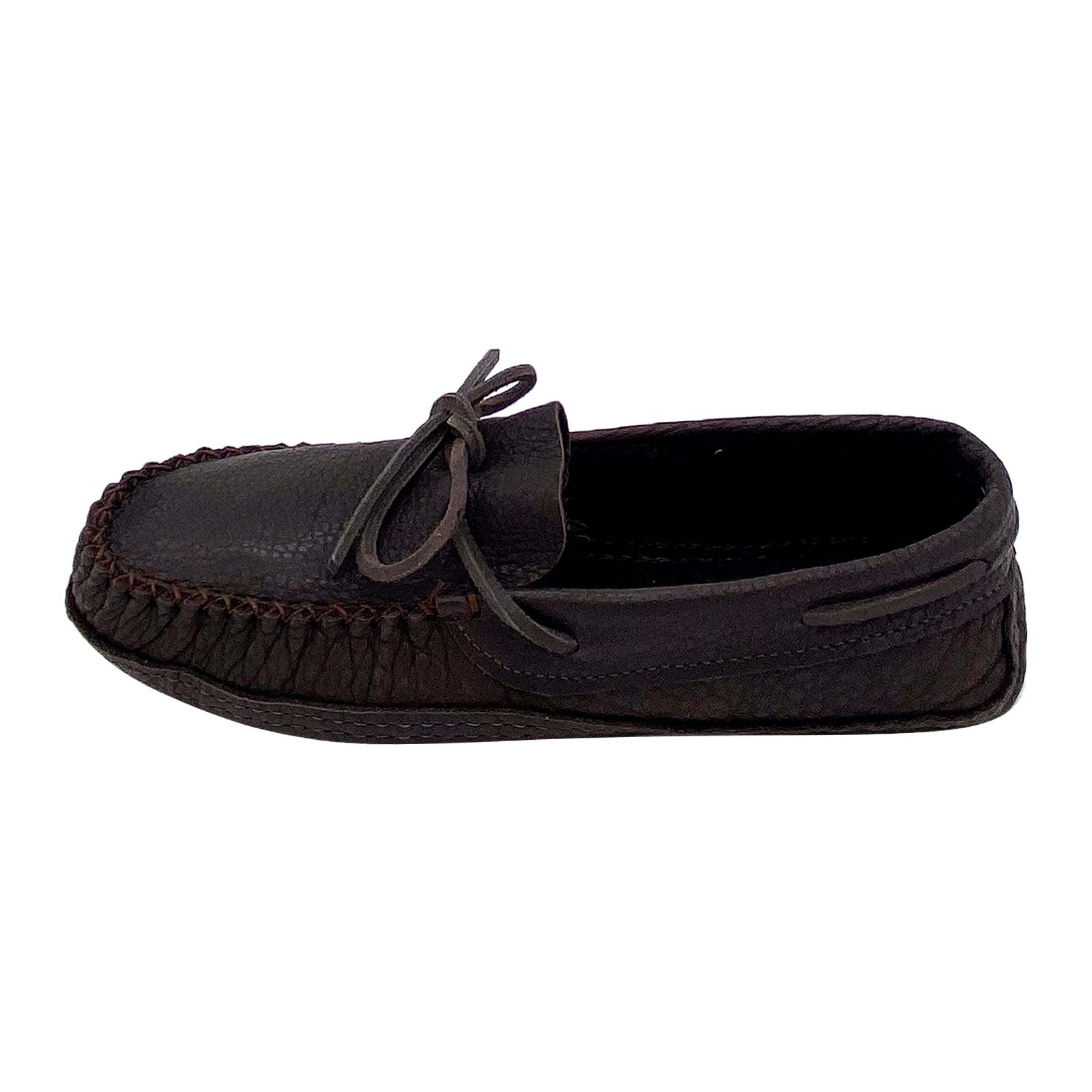 Men's Wide Buffalo Leather Moccasins