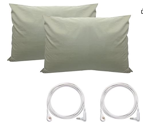 FINAL CLEARANCE ON GREEN Earthing Pillowcase