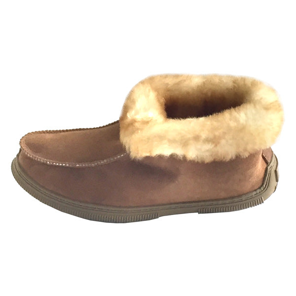 Women's Sheepskin Soft Sole Slippers on Final Clearance