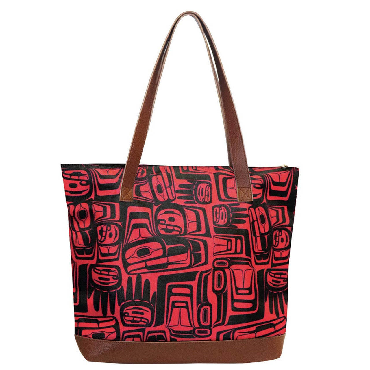 Indigenous Art Woven Tote Bags