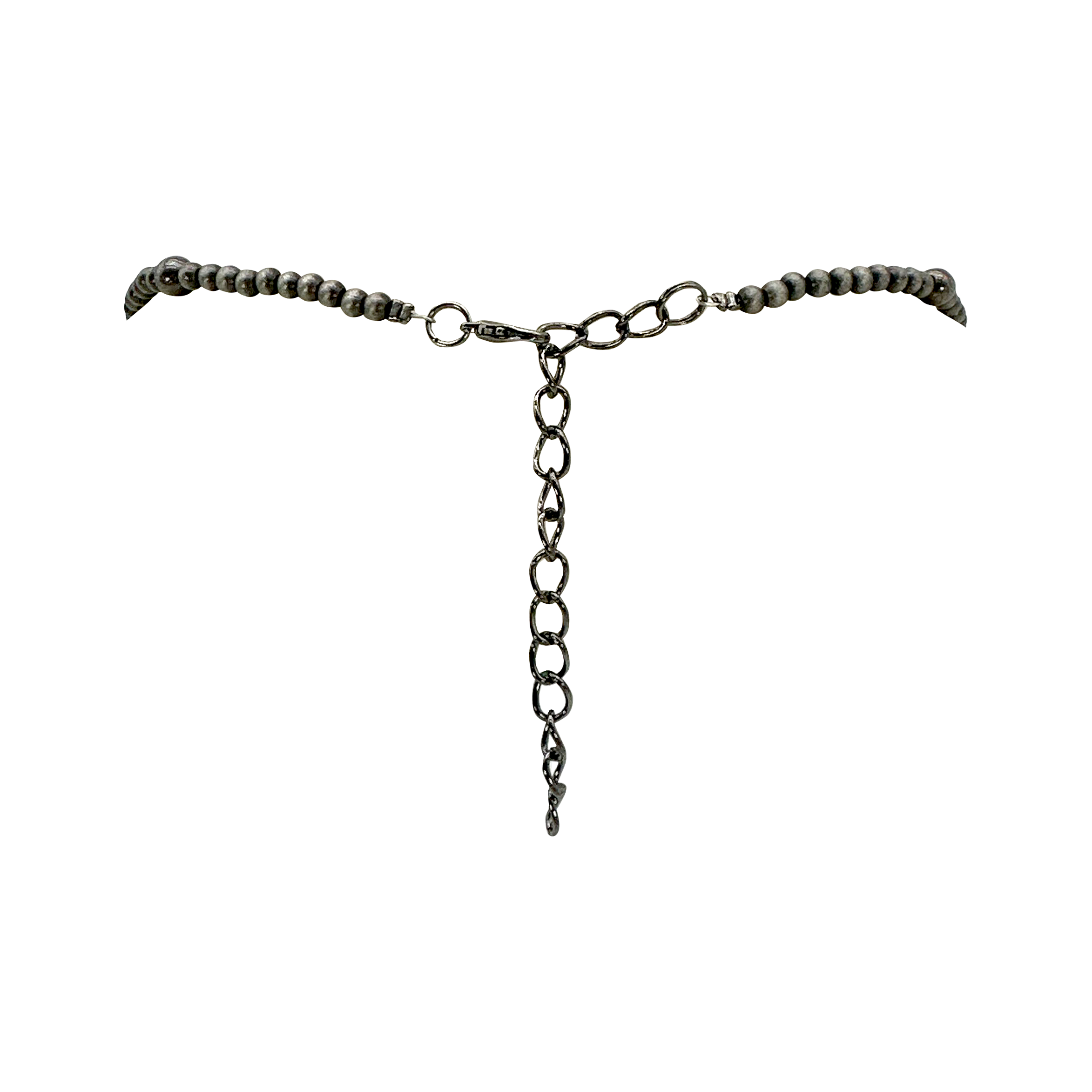 Navajo Pearl Bead Bow Tie Necklace