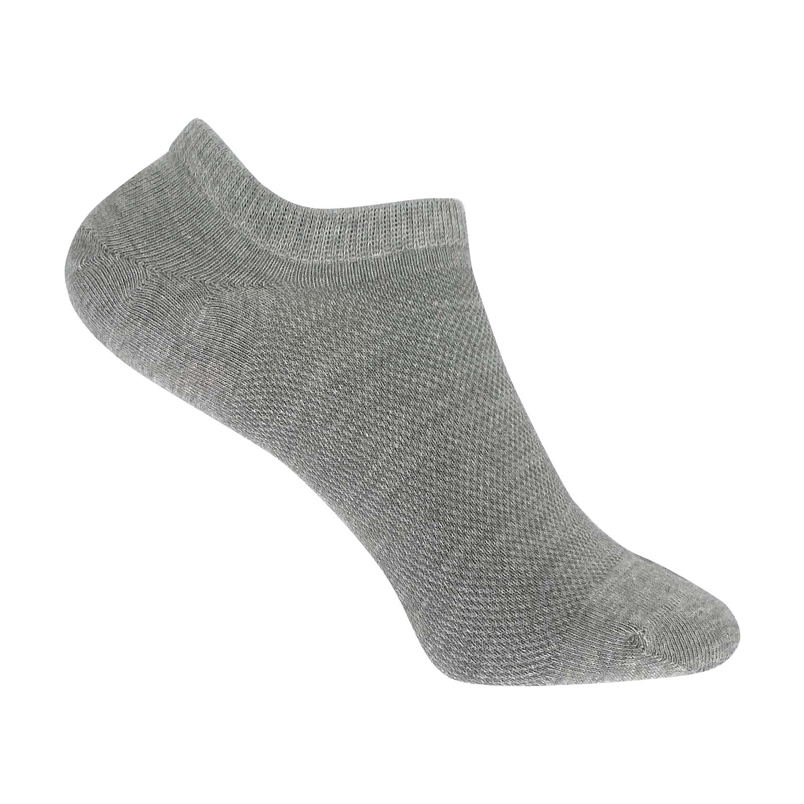 Earthing Socks No Show Conductive Silver for Men and Women