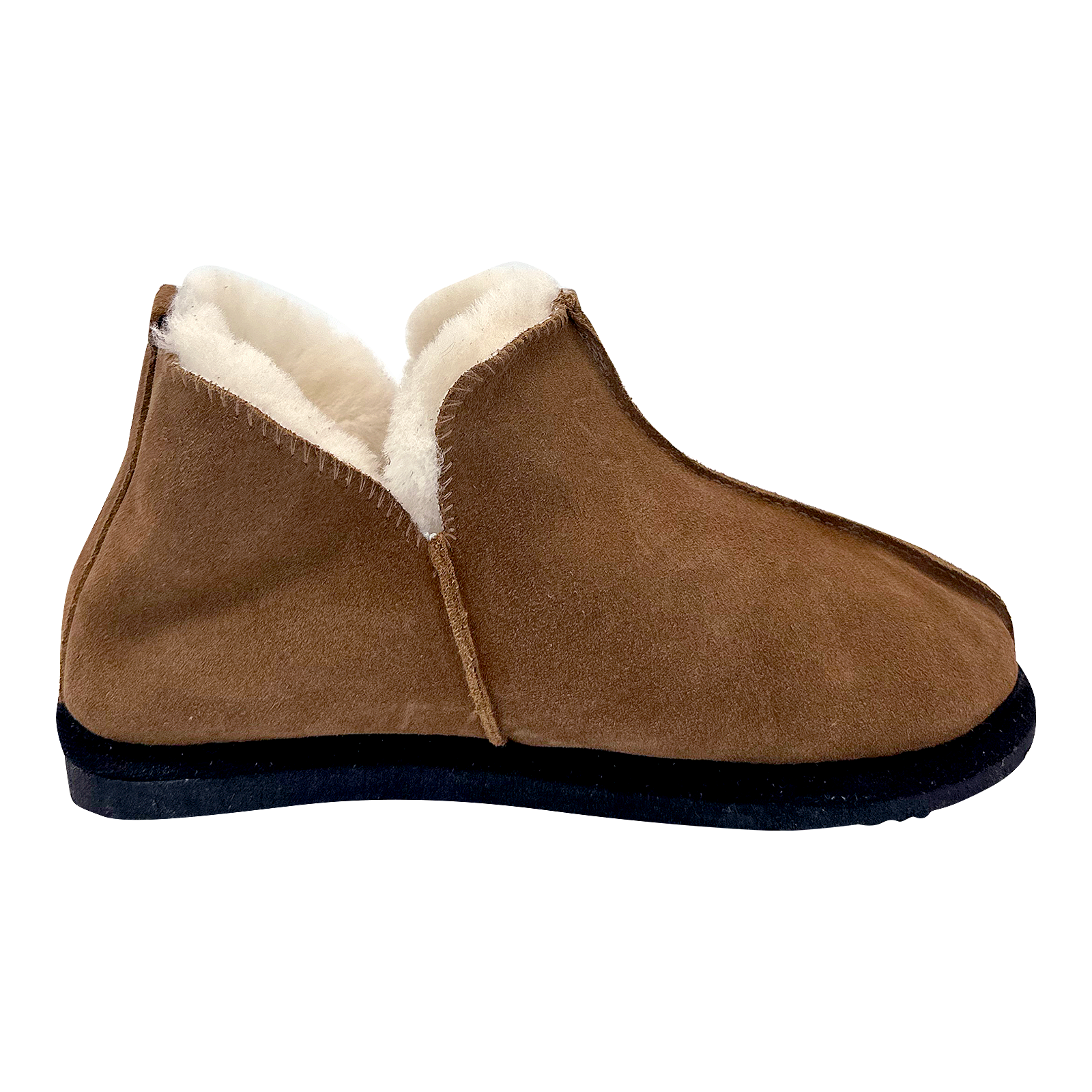 Hard Sole Ankle Sheepskin Slippers for Men & Women