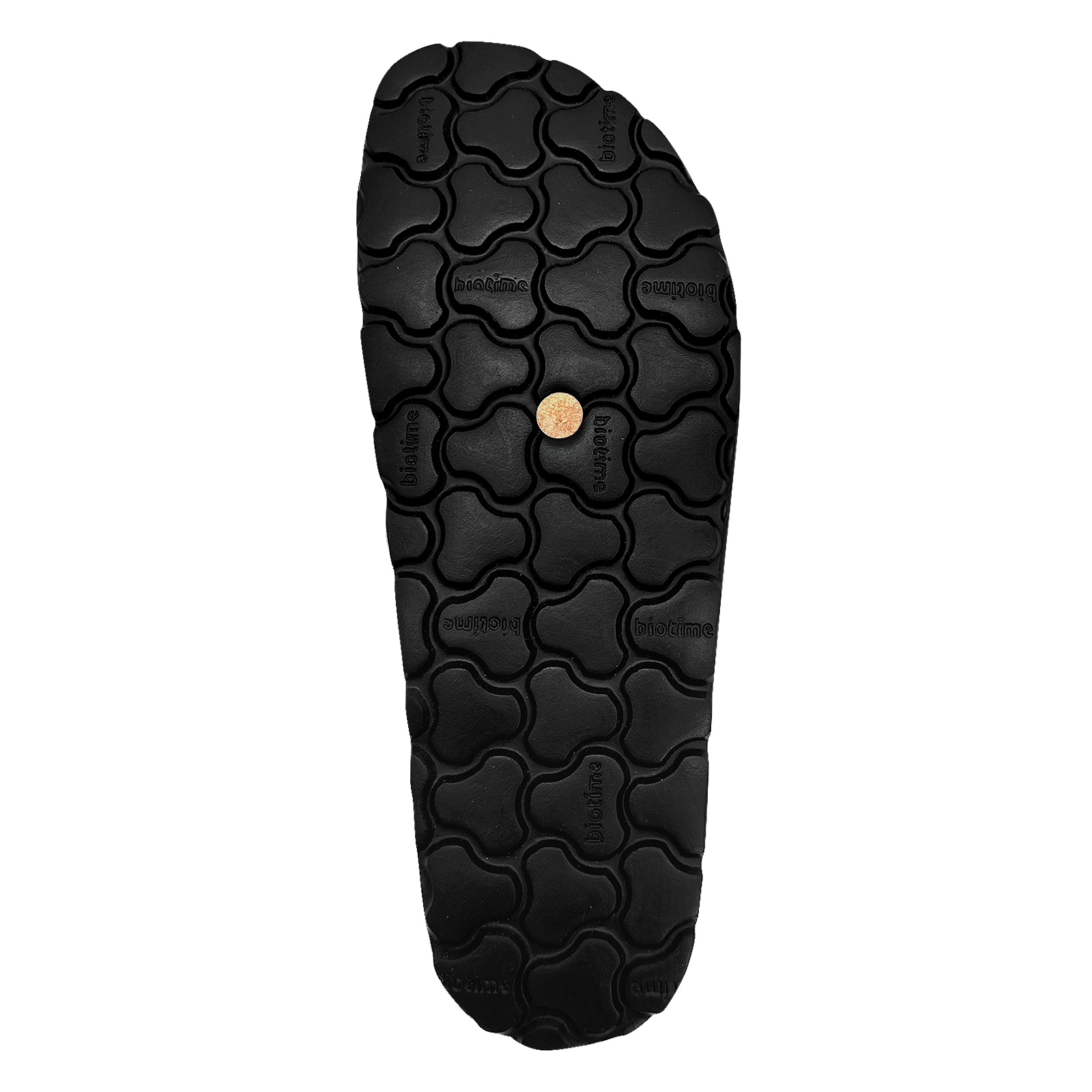 Women's Carina Black Sandals with Copper Rivet