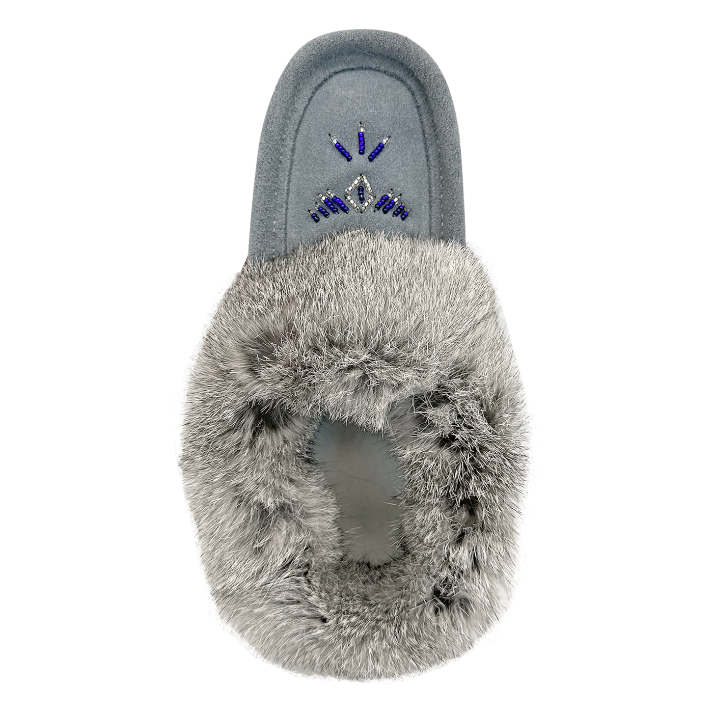 Women's Rabbit Fur Moccasins