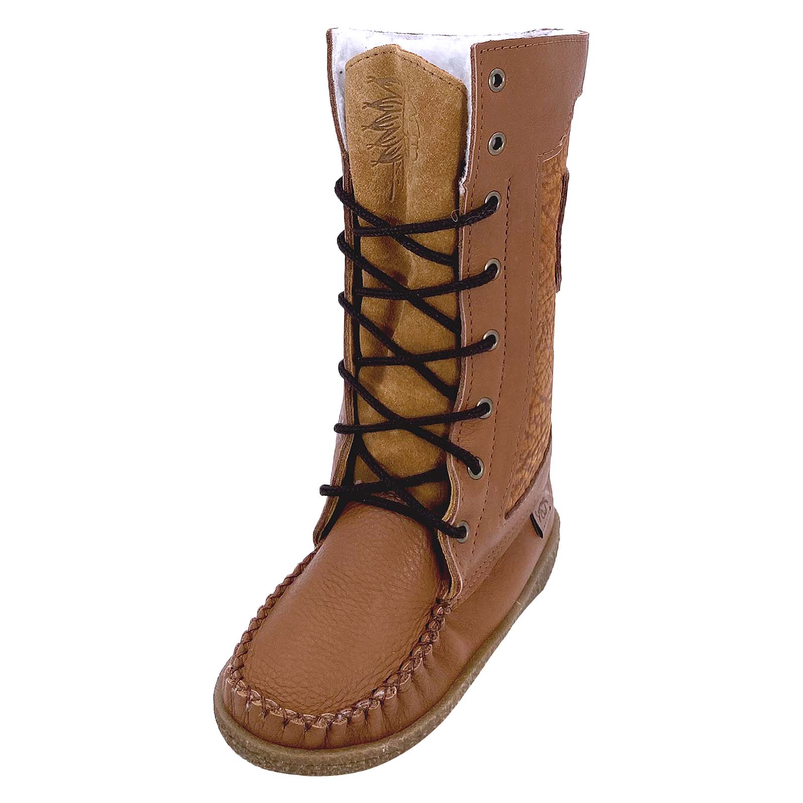 Women's 12" Snowshoe Mukluk Moccasin Boots