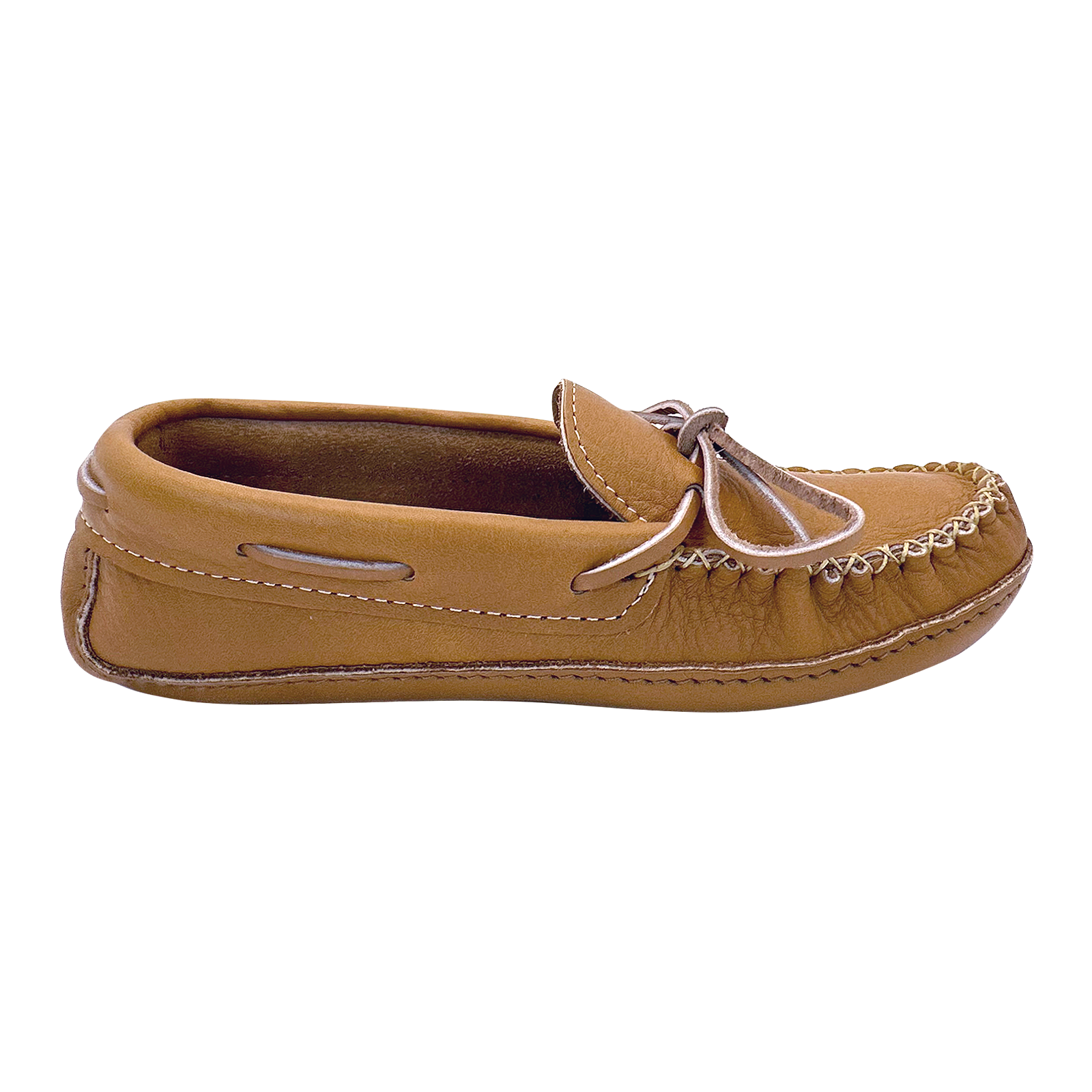 Women's Cork Wide Leather Moccasins