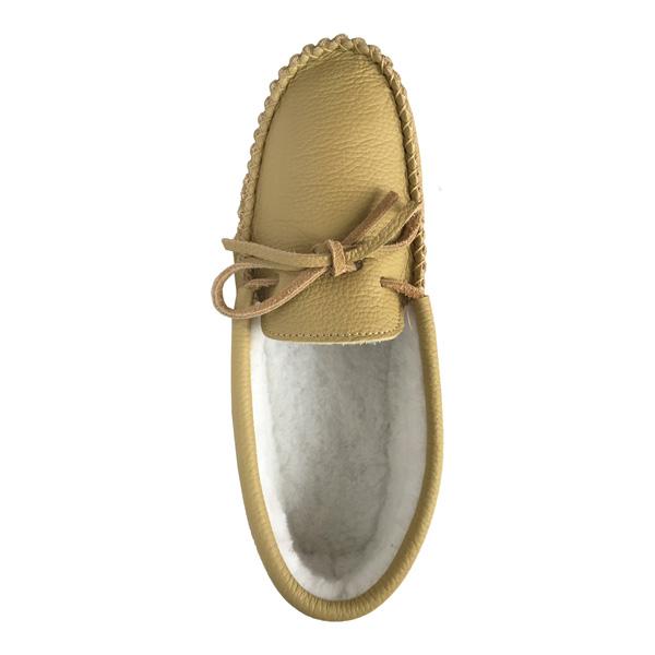Men's Lined Leather Moccasins