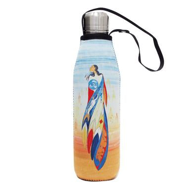 Native American Art Water Bottle