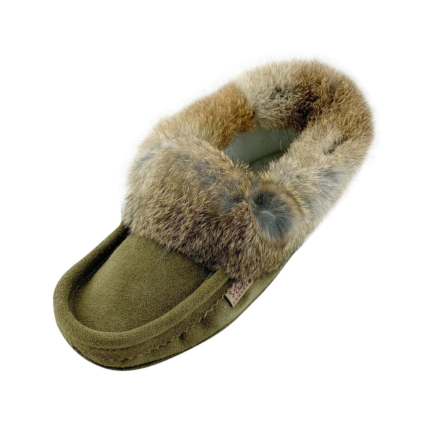 Men's Rabbit Fur Moccasins