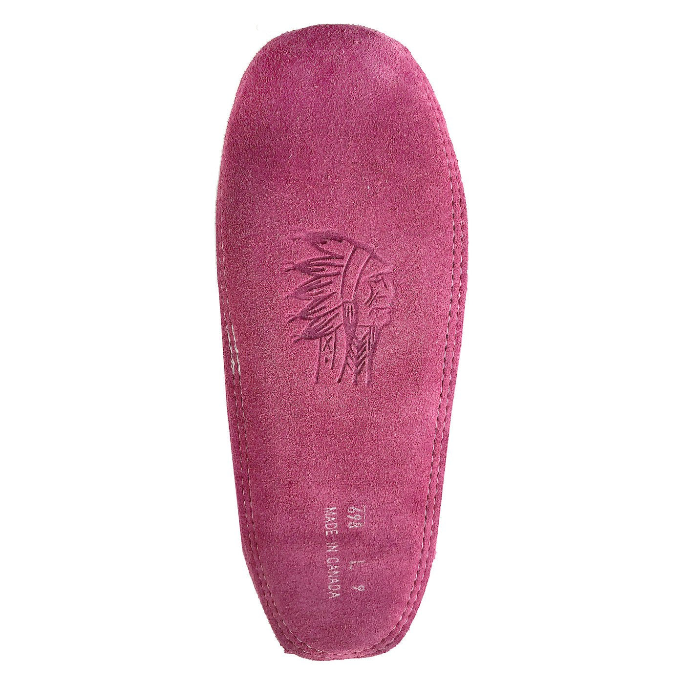 Women's Rabbit Fur Beaded Moccasins