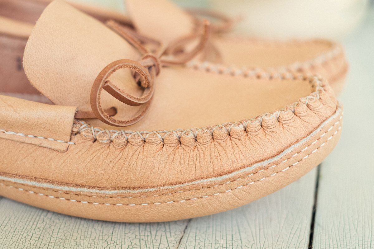 Men's Moose Hide Moccasins