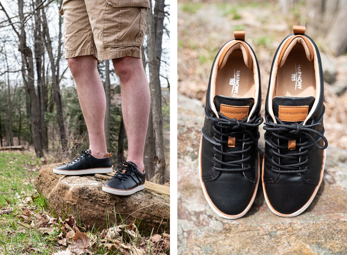 Men's Earthing Shoes Leather Walker