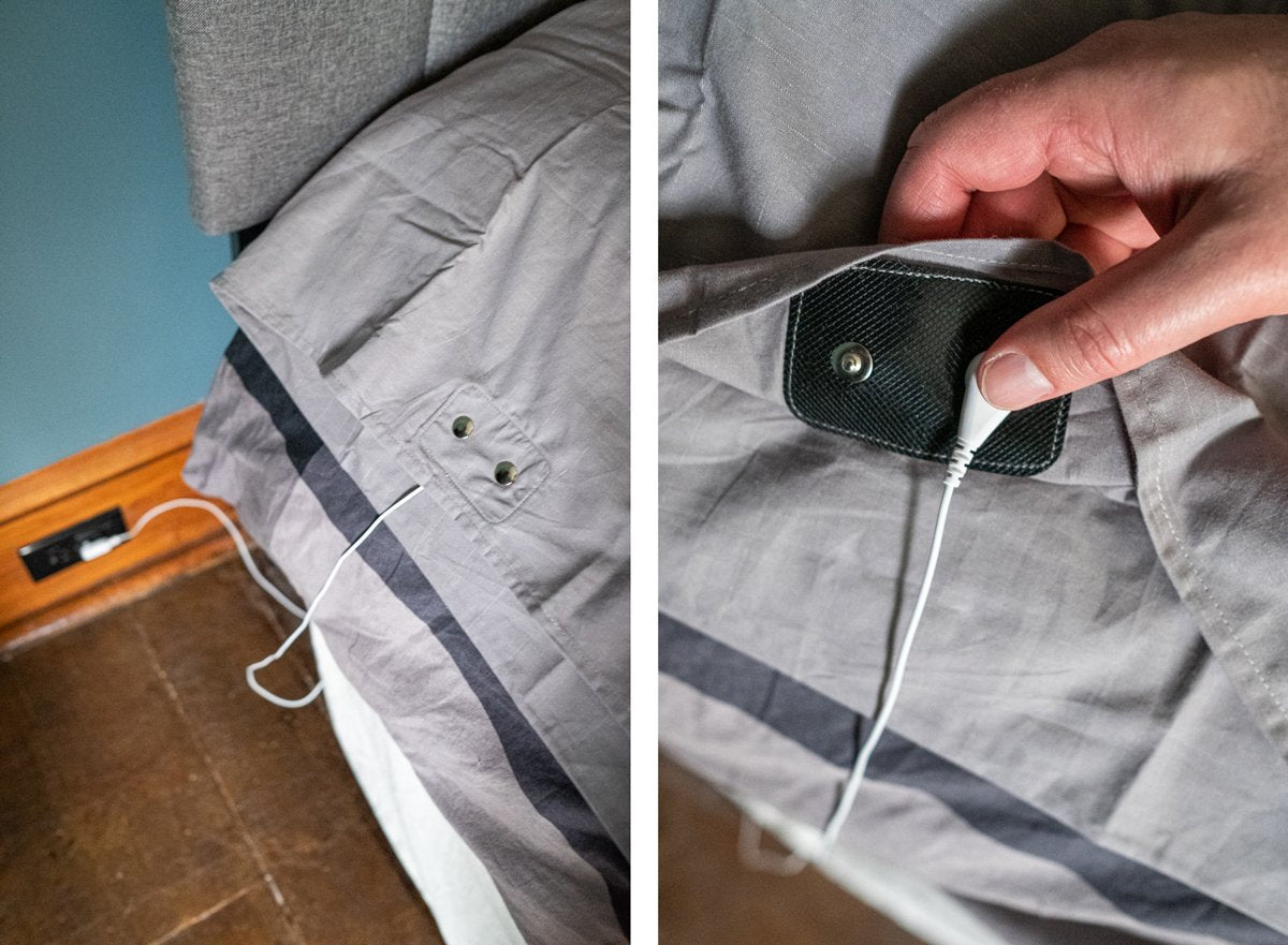 FINAL CLEARANCE ON GREEN Deep Pocket EARTHING Fitted Sheet