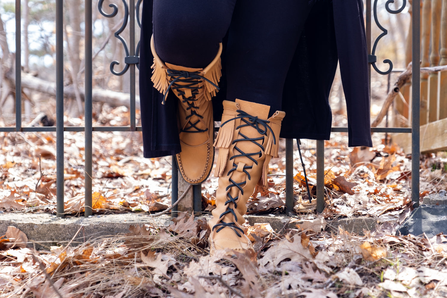 Women's Knee-High Moccasin Boots