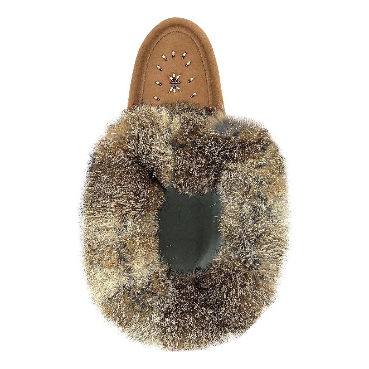 Women's Ankle Short 8” Genuine Suede Beaded Mukluk Winter Boots