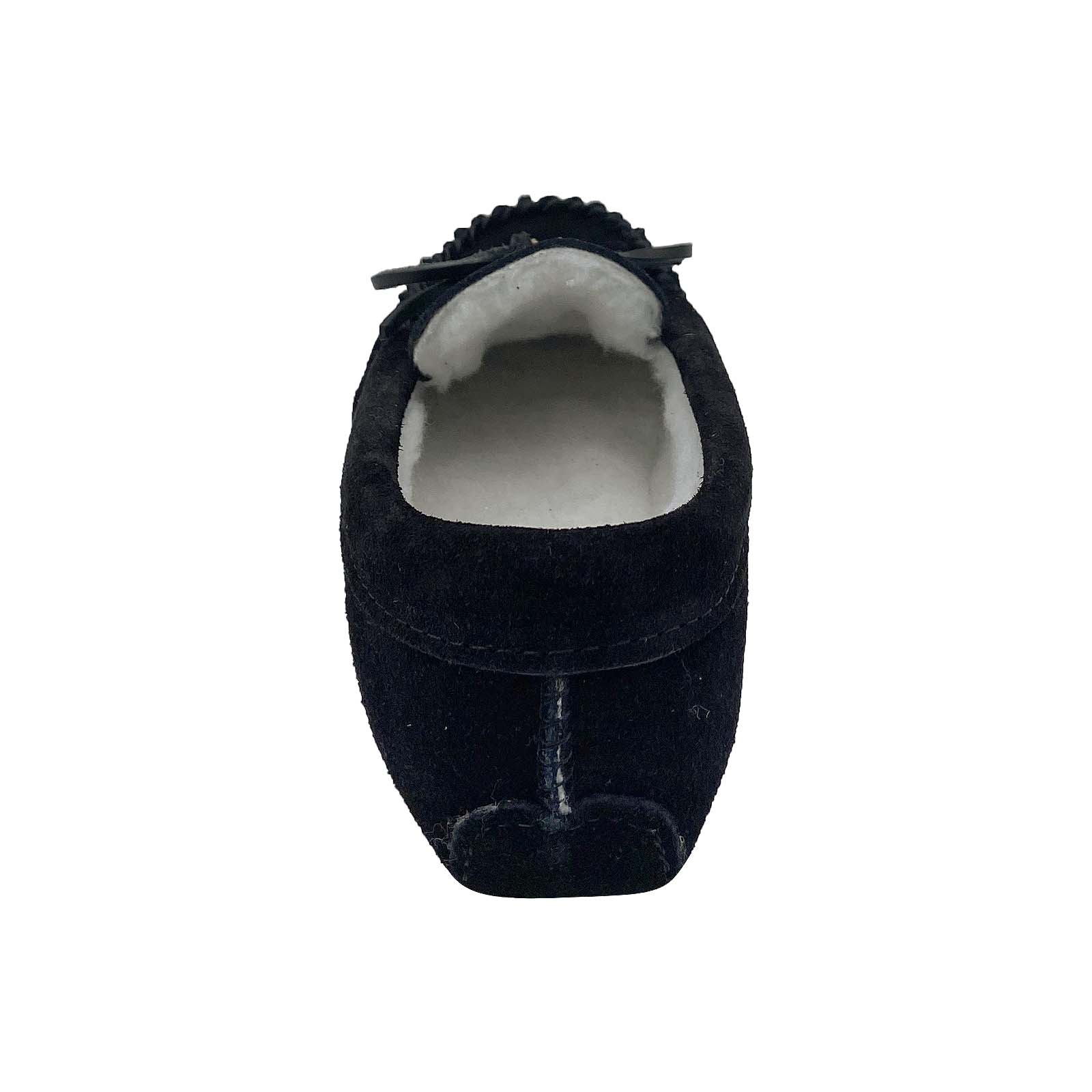 Women's Lined Beaded Suede Moccasins