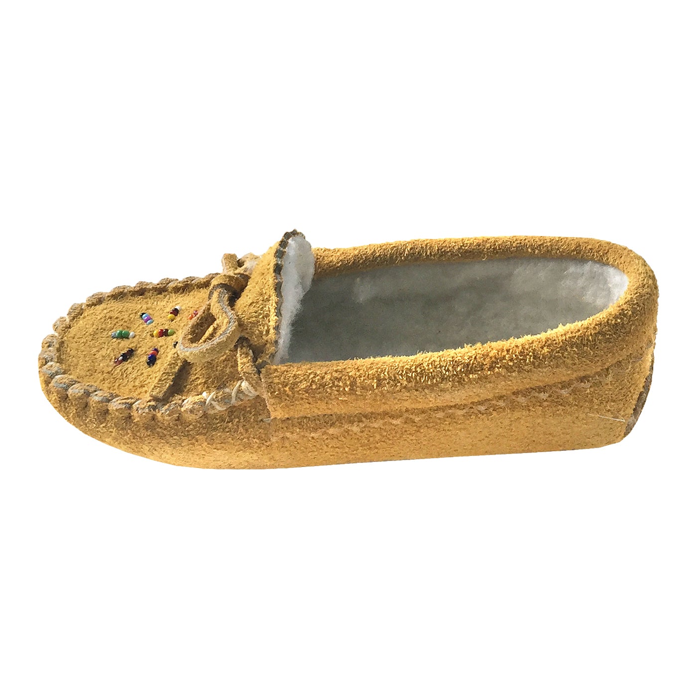 Baby, Child and Youth Suede Beaded Moccasins