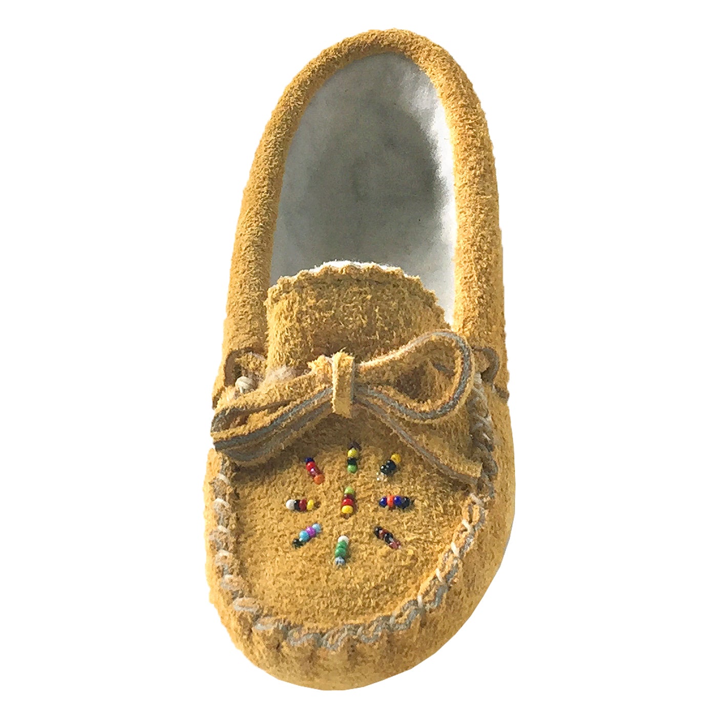 Baby, Child and Youth Suede Beaded Moccasins