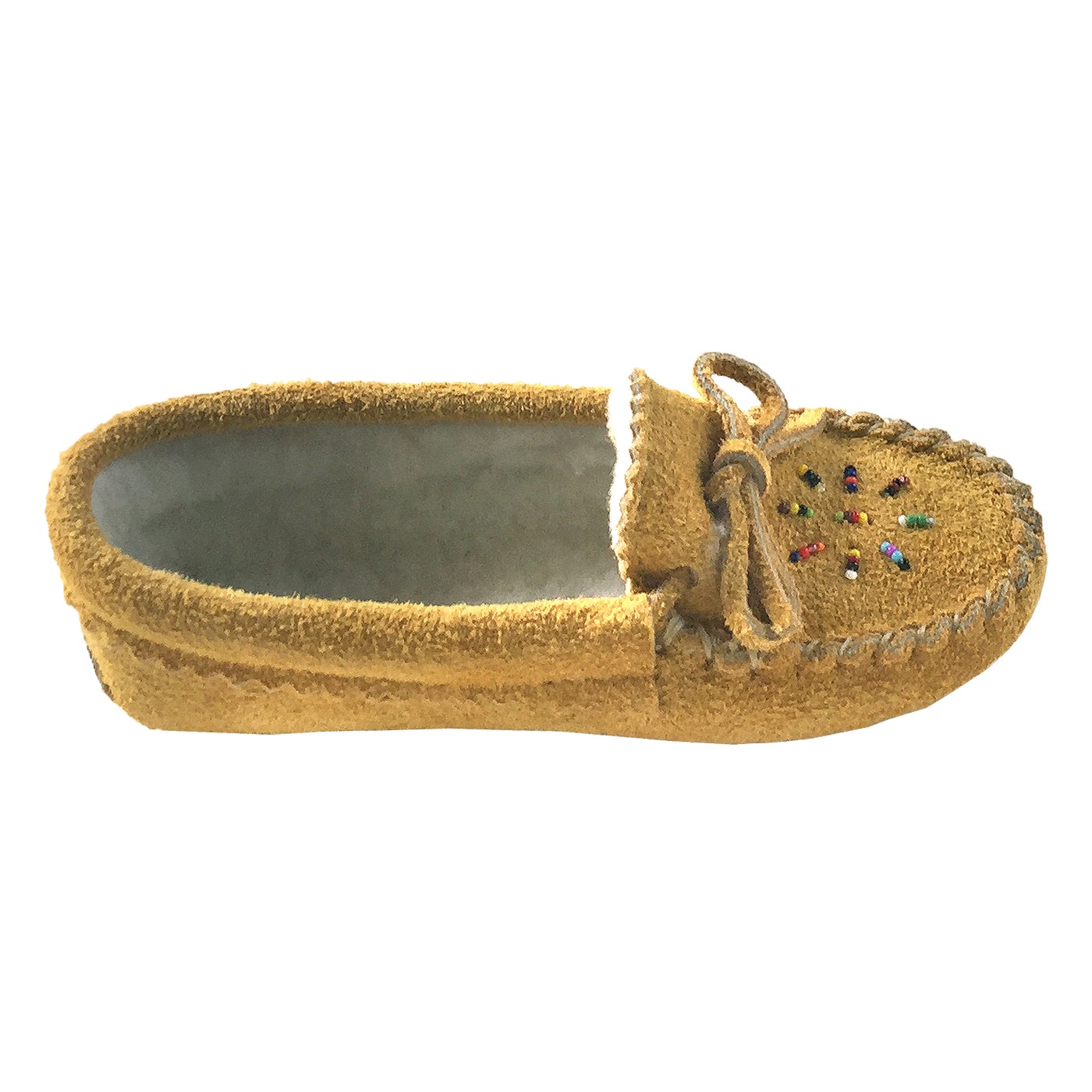 Baby, Child and Youth Suede Beaded Moccasins