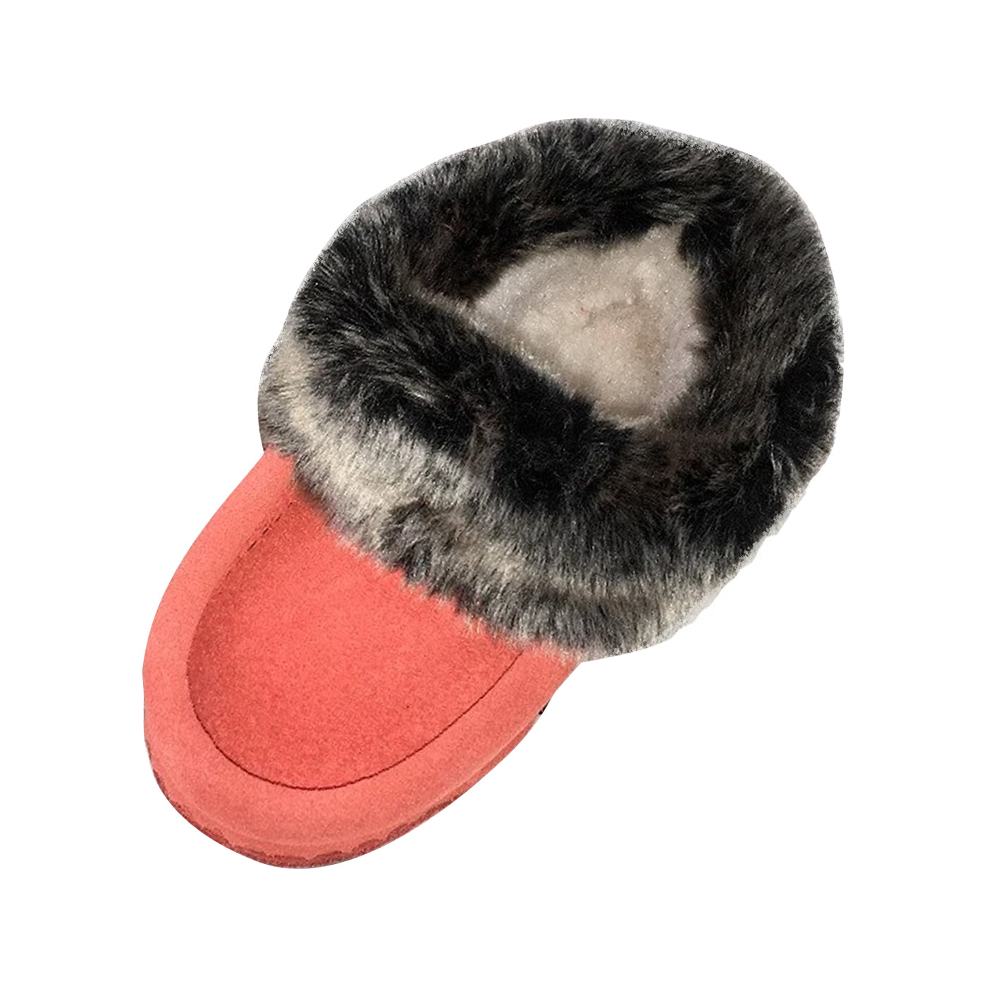 Children's Lined Faux Fur Moccasins (Final Clearance)