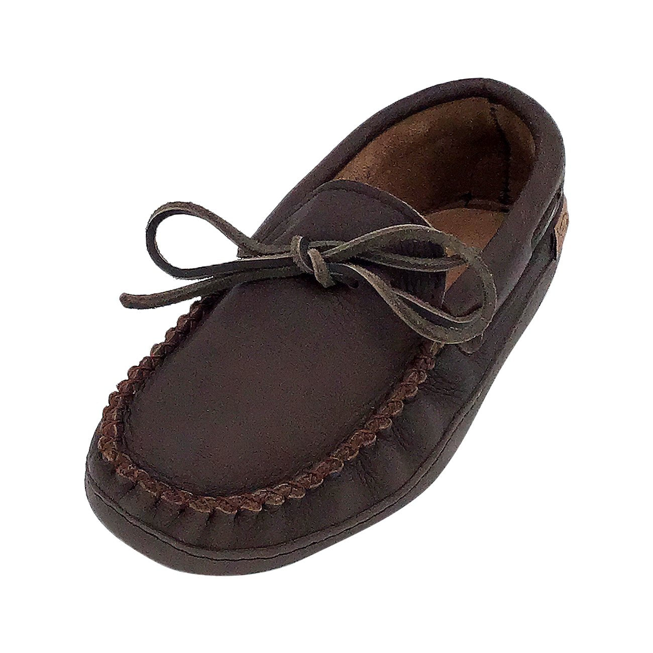 Men's Moose Hide Leather Moccasin Shoes