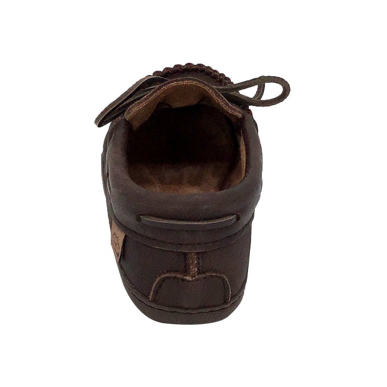 Men's Earthing Moccasin Shoes with Copper Rivet Rubber Sole