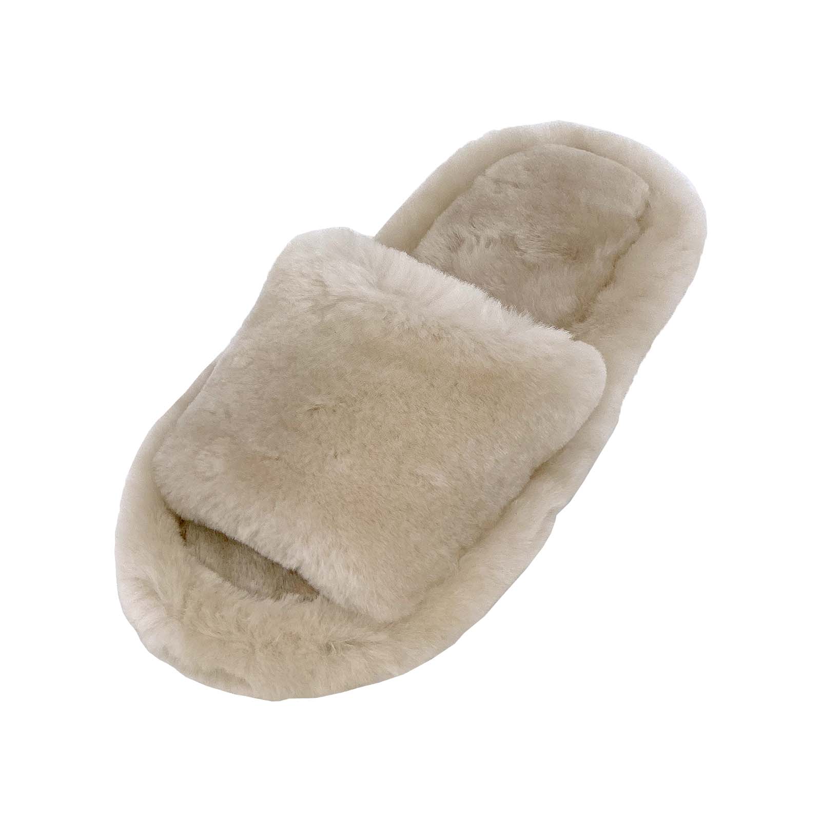 Women's Sheepskin Sandal Slippers