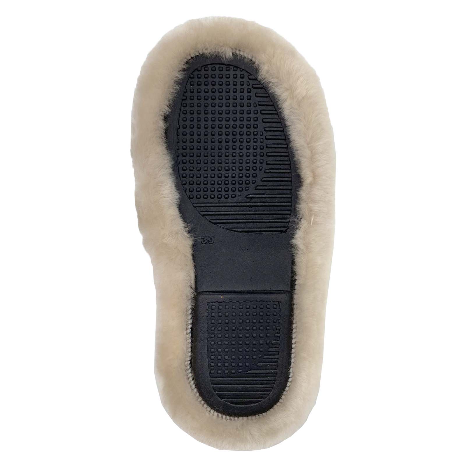 Women's Sheepskin Sandal Slippers