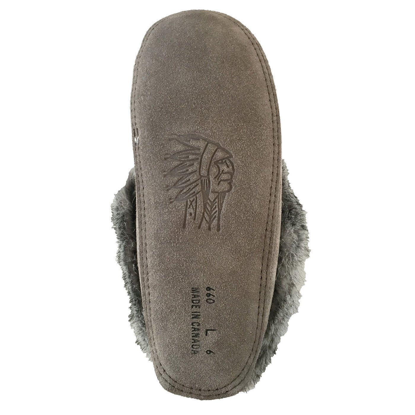 Women's Rabbit Fur Moccasins