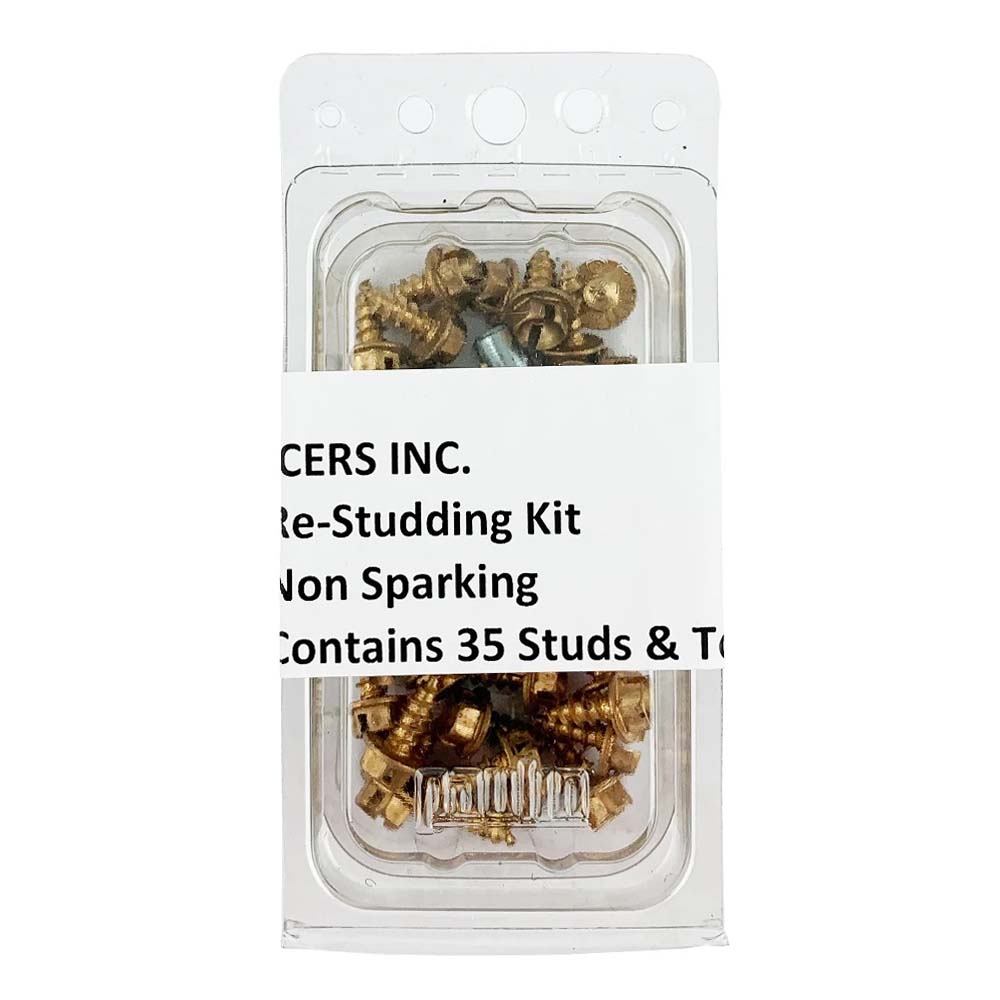 ICER'S XT Brass Re-Studding Kit + Tool