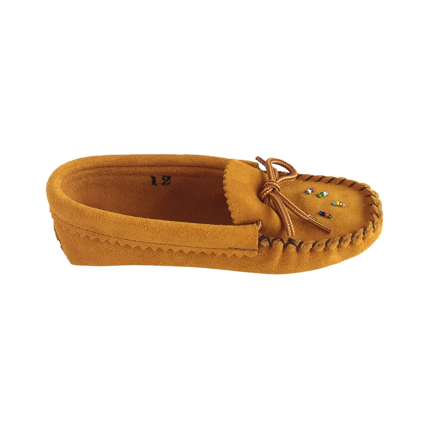 Baby, Child and Youth Suede Beaded Moccasins