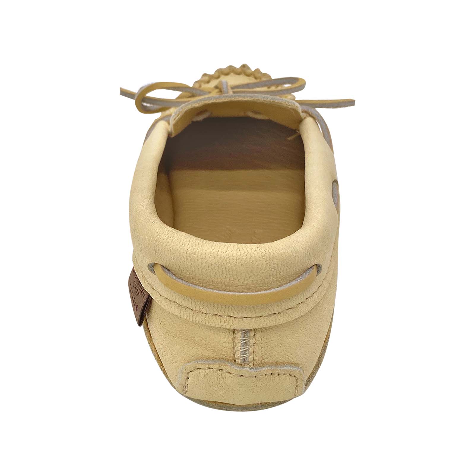 Women's Genuine Caribou Leather Double Soft Sole Moccasin Slippers