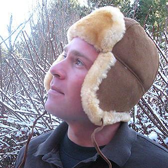 Sheepskin Trapper Hat