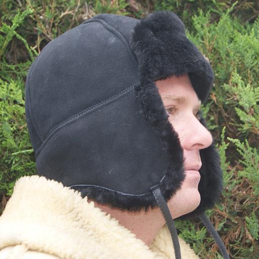 Sheepskin Trapper Hat