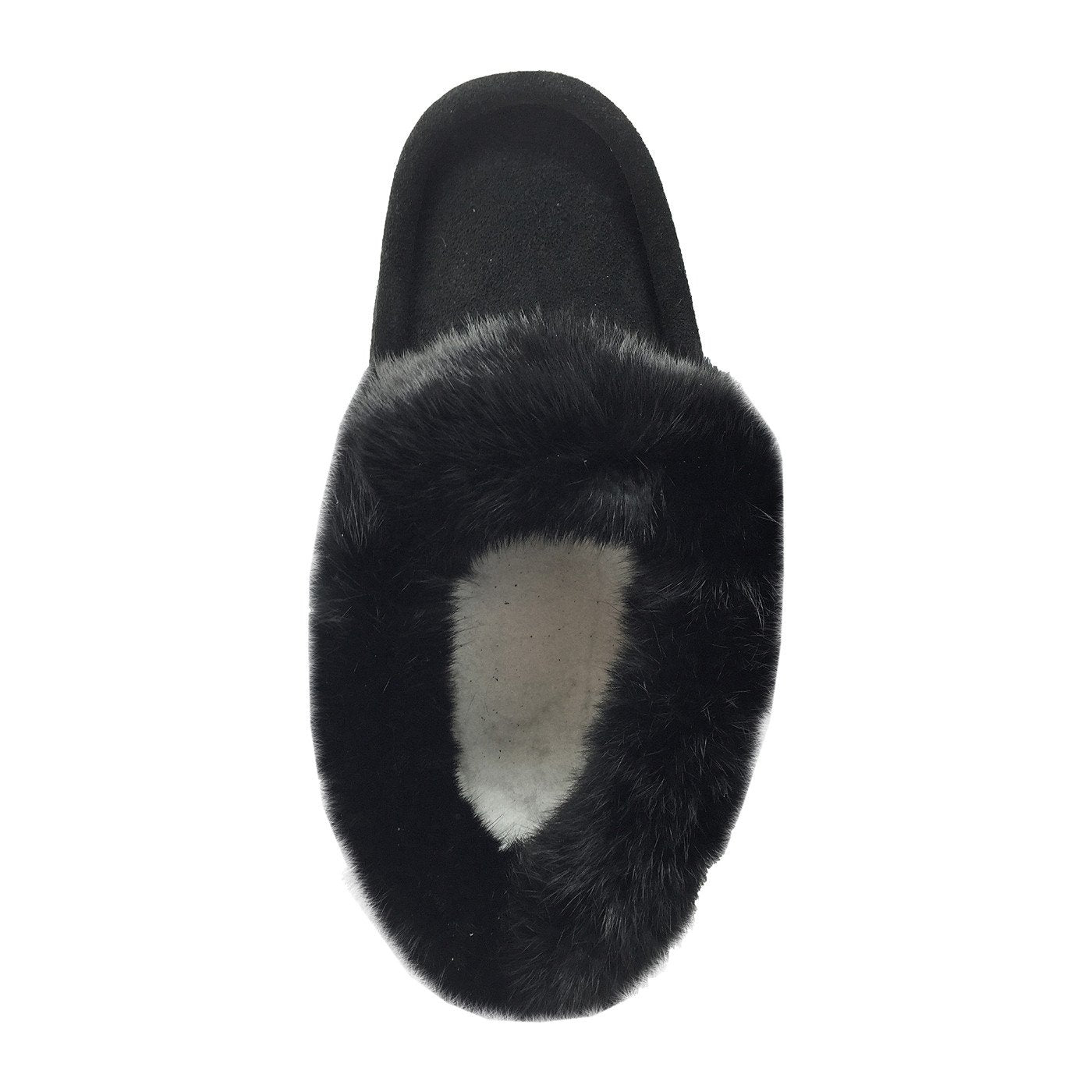 Men's Rabbit Fur Moccasins