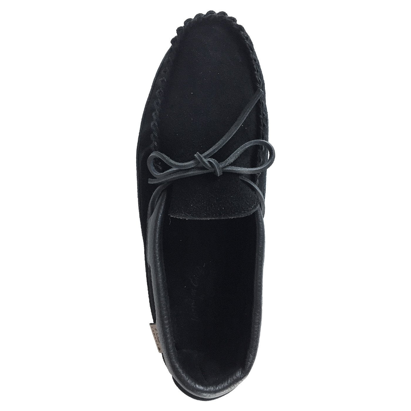 Men's Suede Leather Trim Moccasins