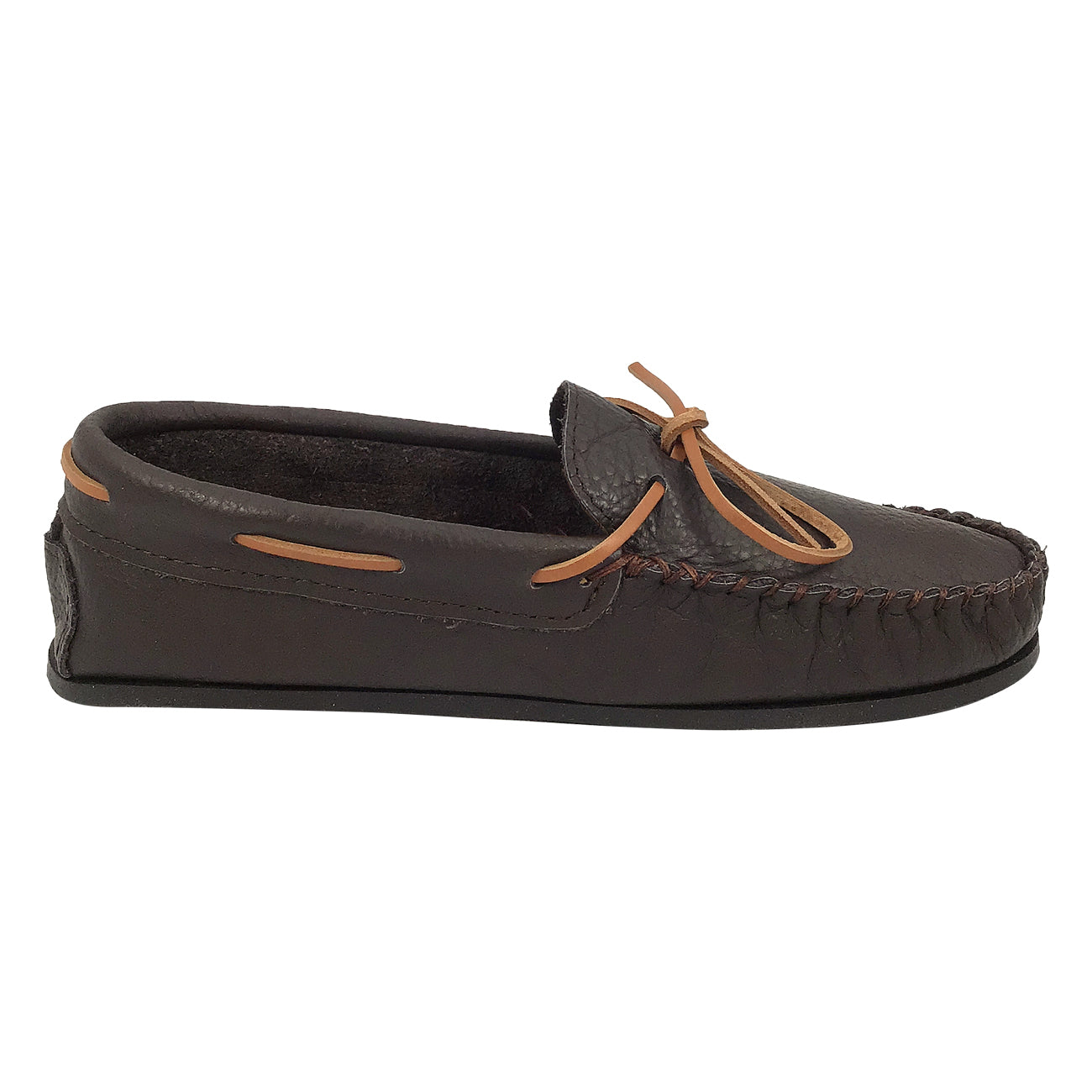 Men's Buffalo Hide Leather Moccasin Shoes