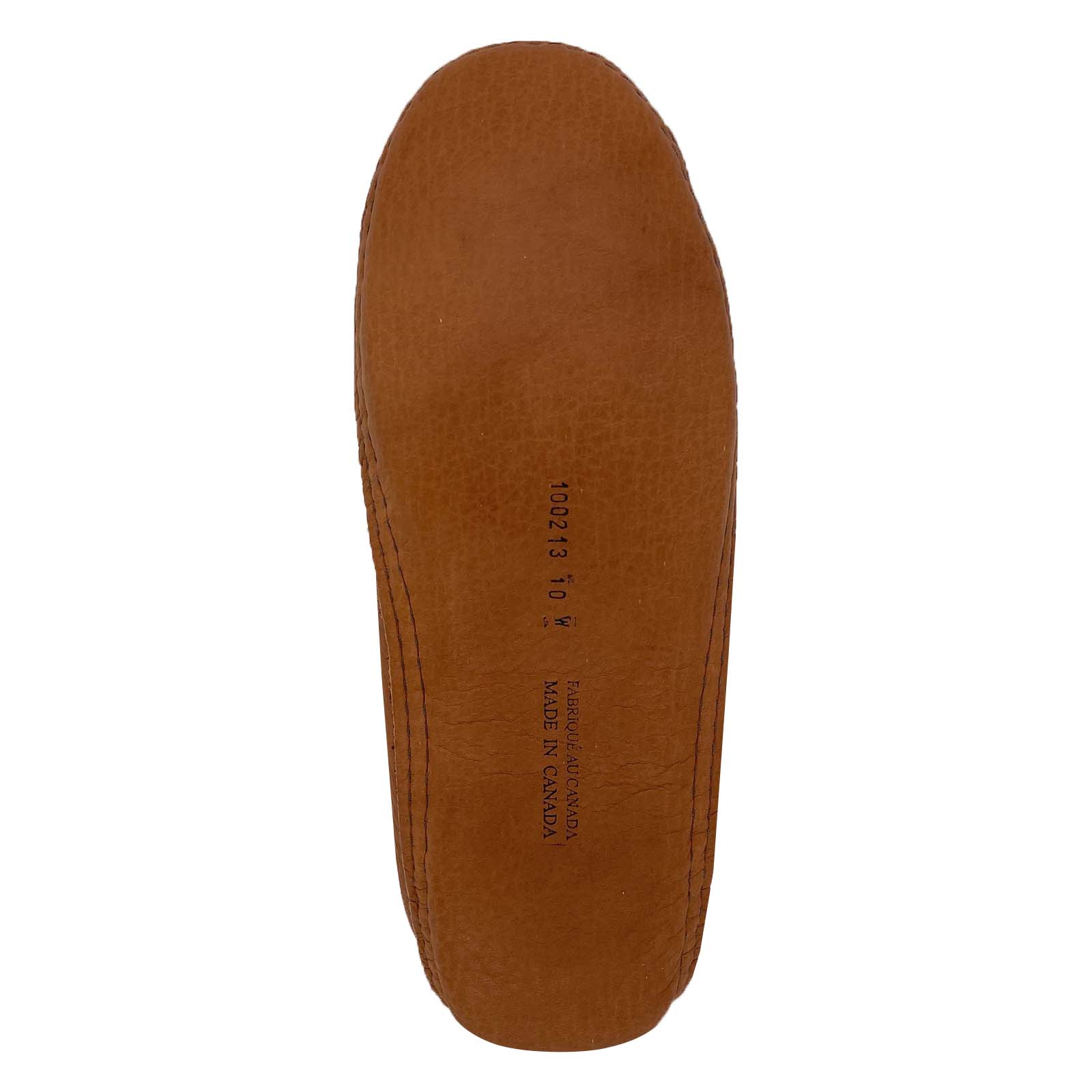 Men's Wide Buffalo Leather Moccasins