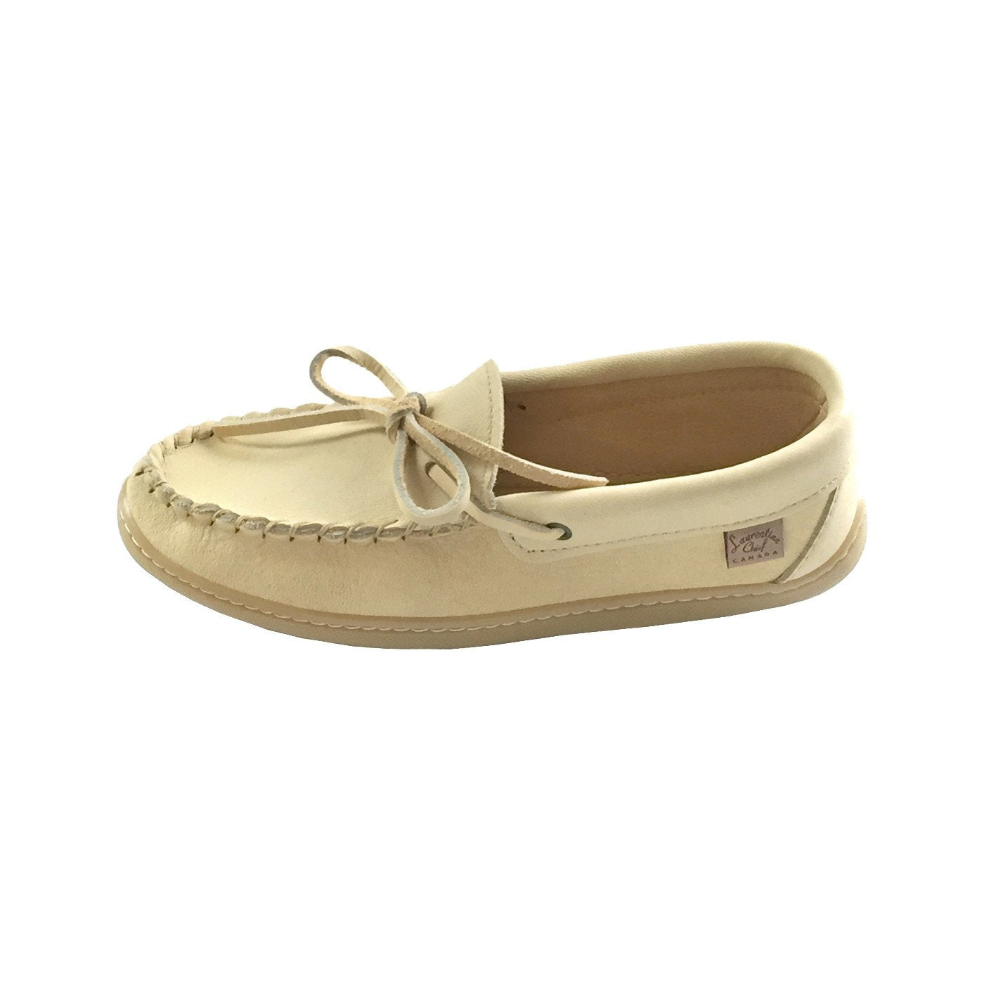 Men's Caribou Hide Leather Moccasin Shoes