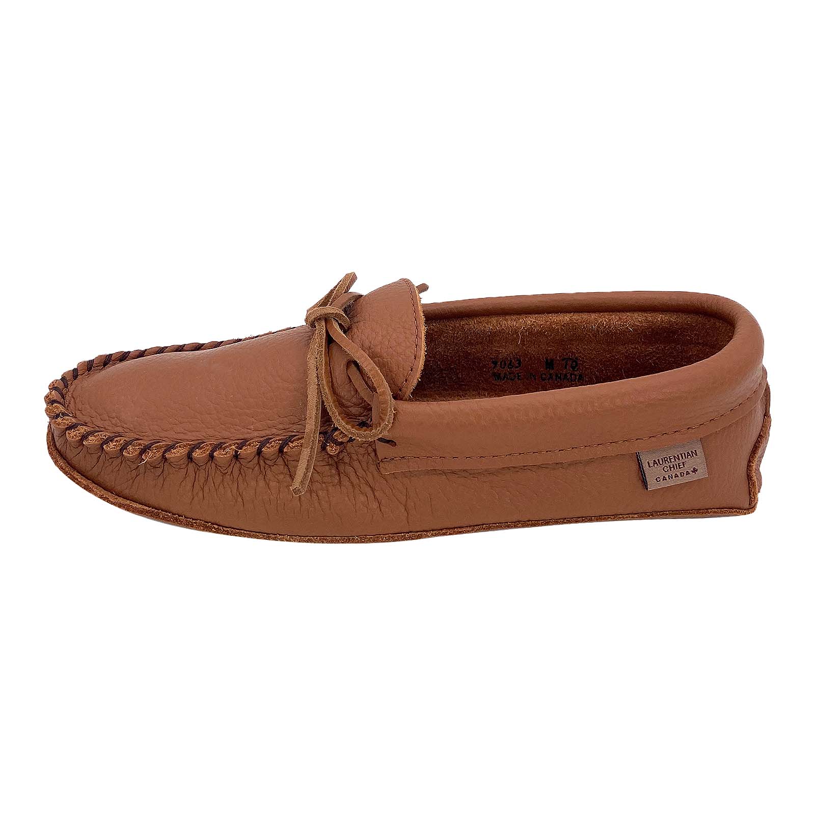 Men's Handmade Double Soft Sole Genuine Cowhide Leather Moccasins