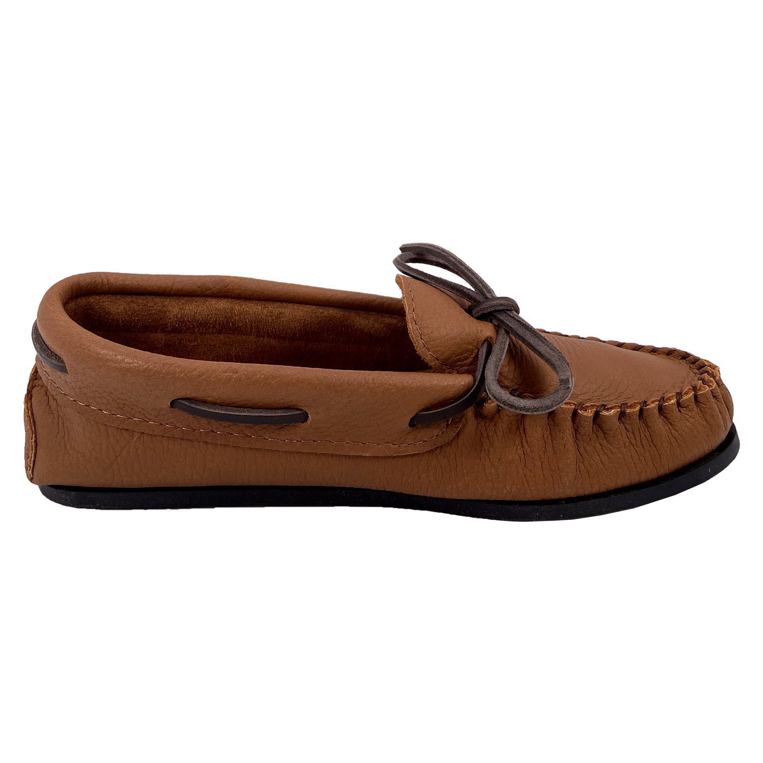 Men's Elk Hide Leather Moccasin Shoes