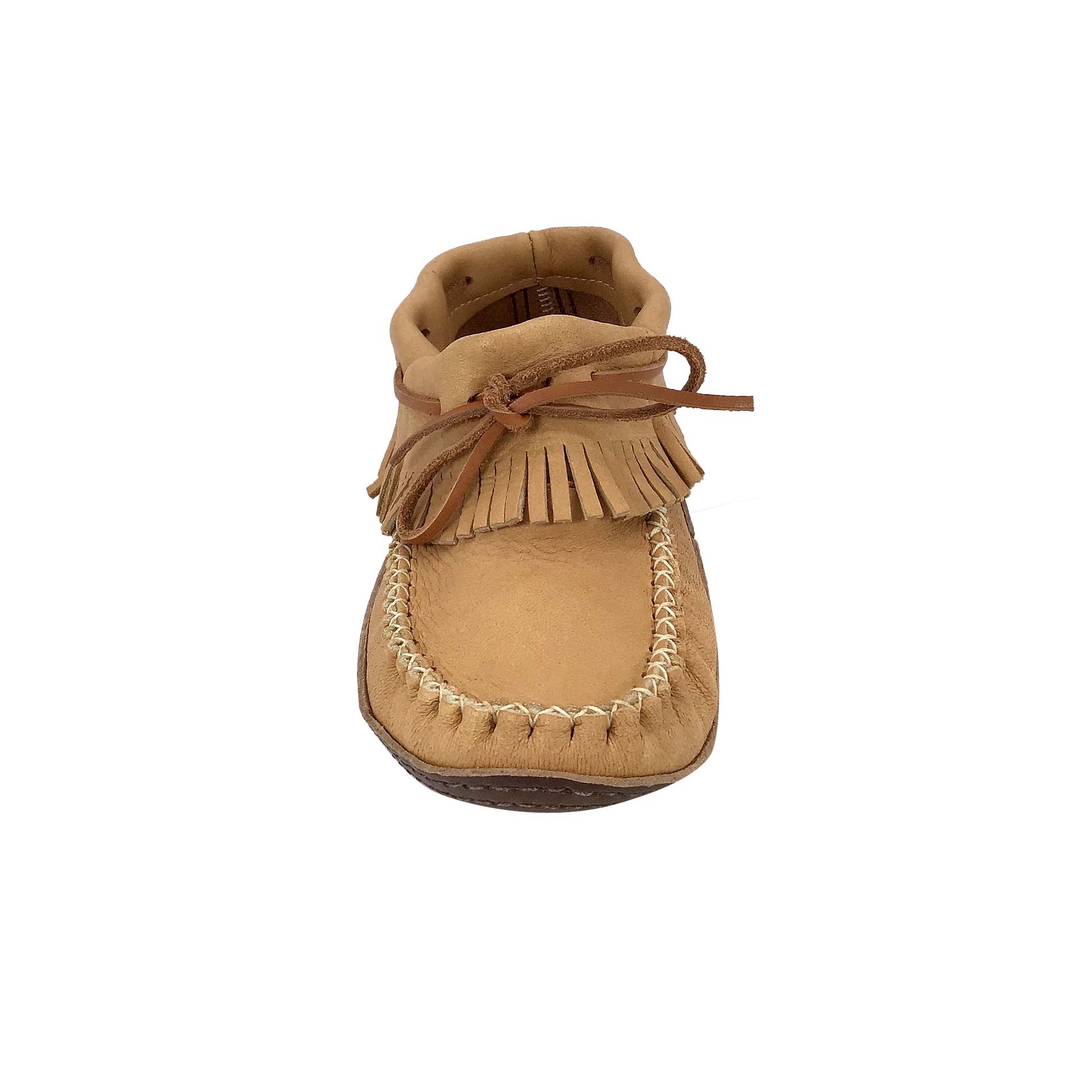 Men's Earthing Moccasins Fringed Ankle