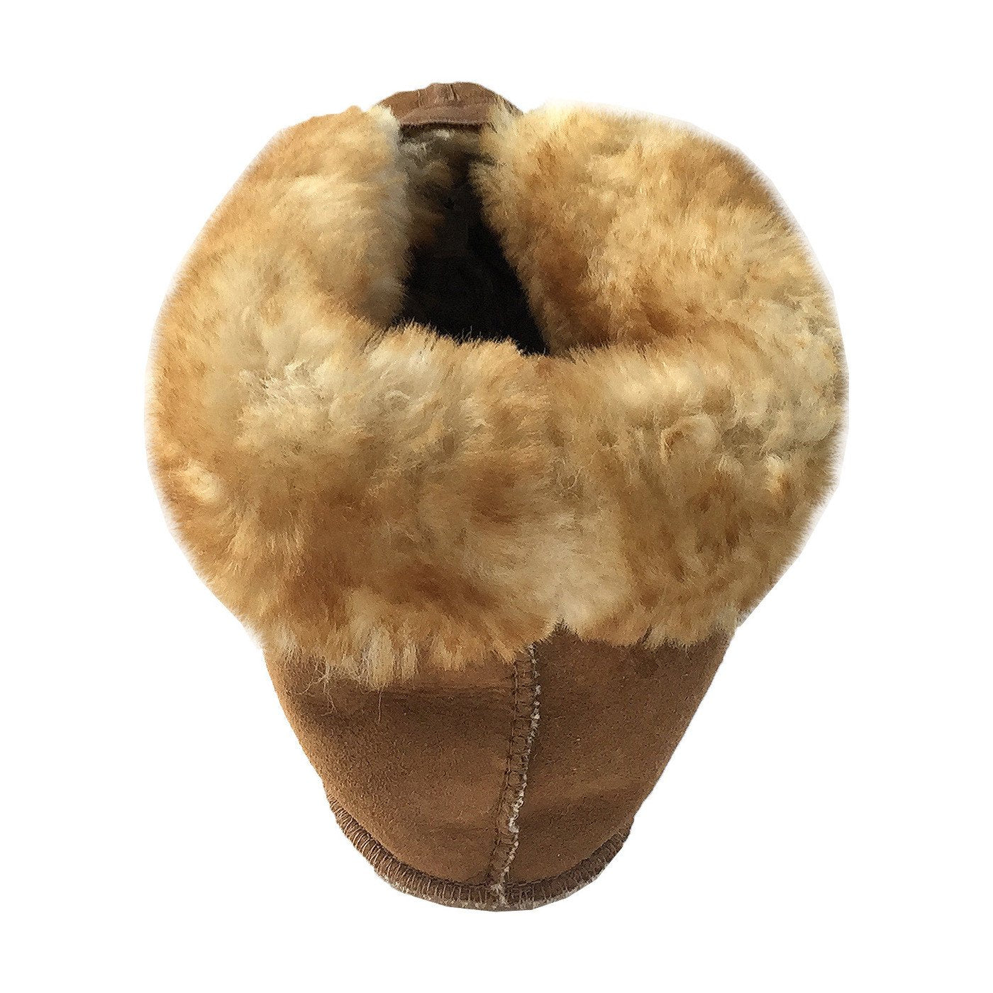 Men's Sheepskin Velcro Cabin Slippers