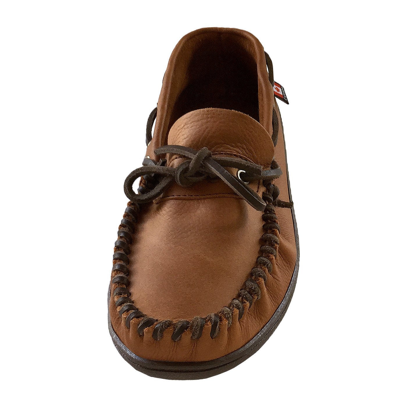 Men's Wide Leather Moccasin Shoes