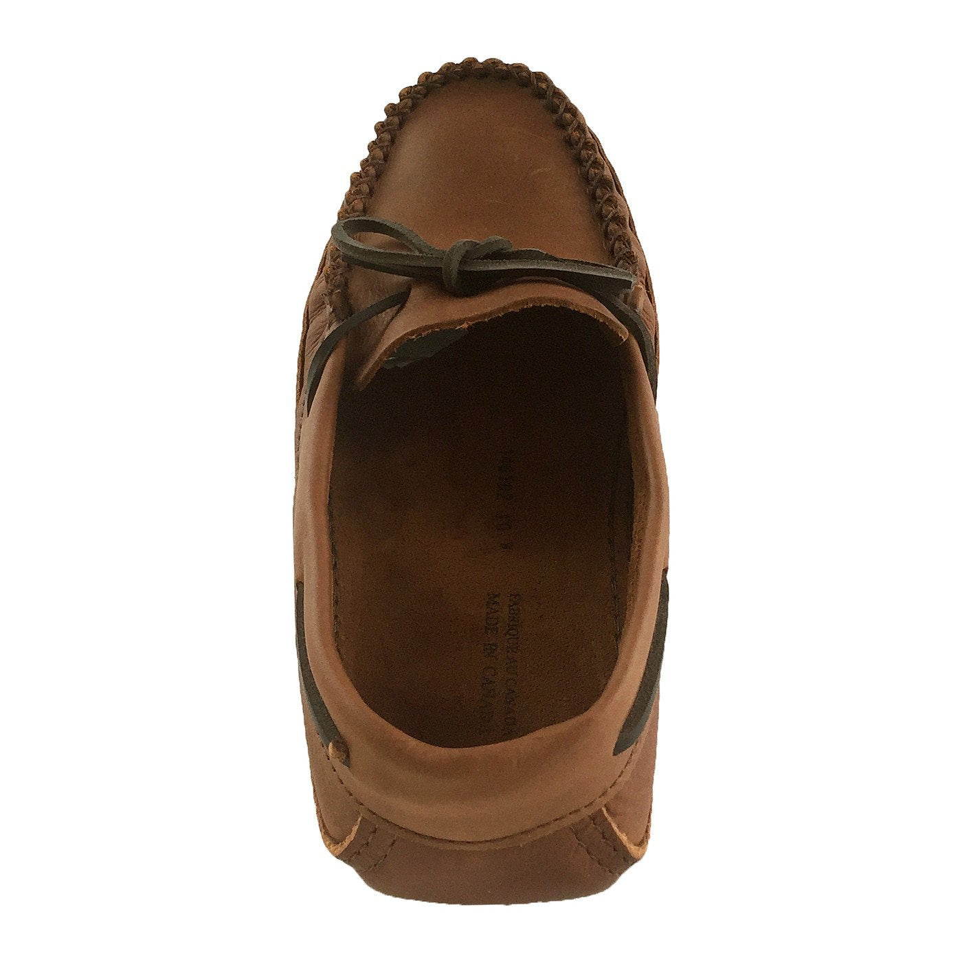 Men s CLEARANCE Wide Leather Moccasins 8 9 10 ONLY