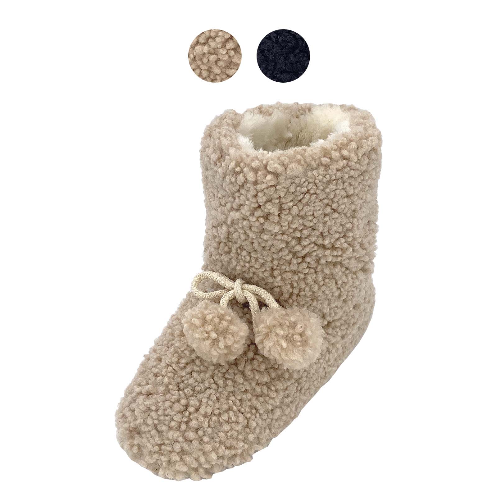 Women's Sheepskin Wren Booties Slippers