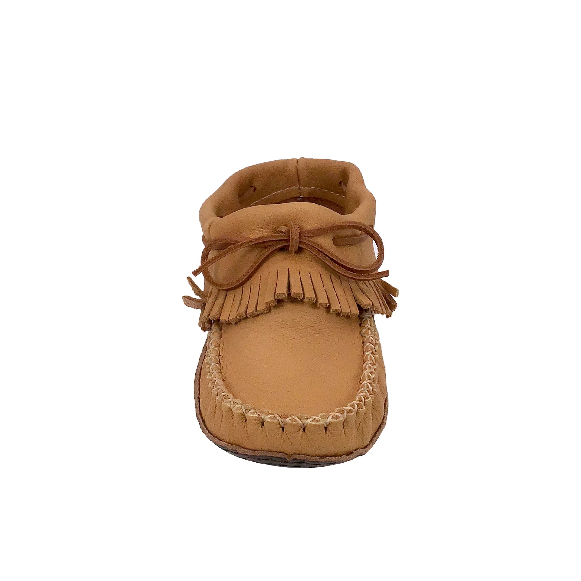 Women's Earthing Moccasins Fringed Ankle