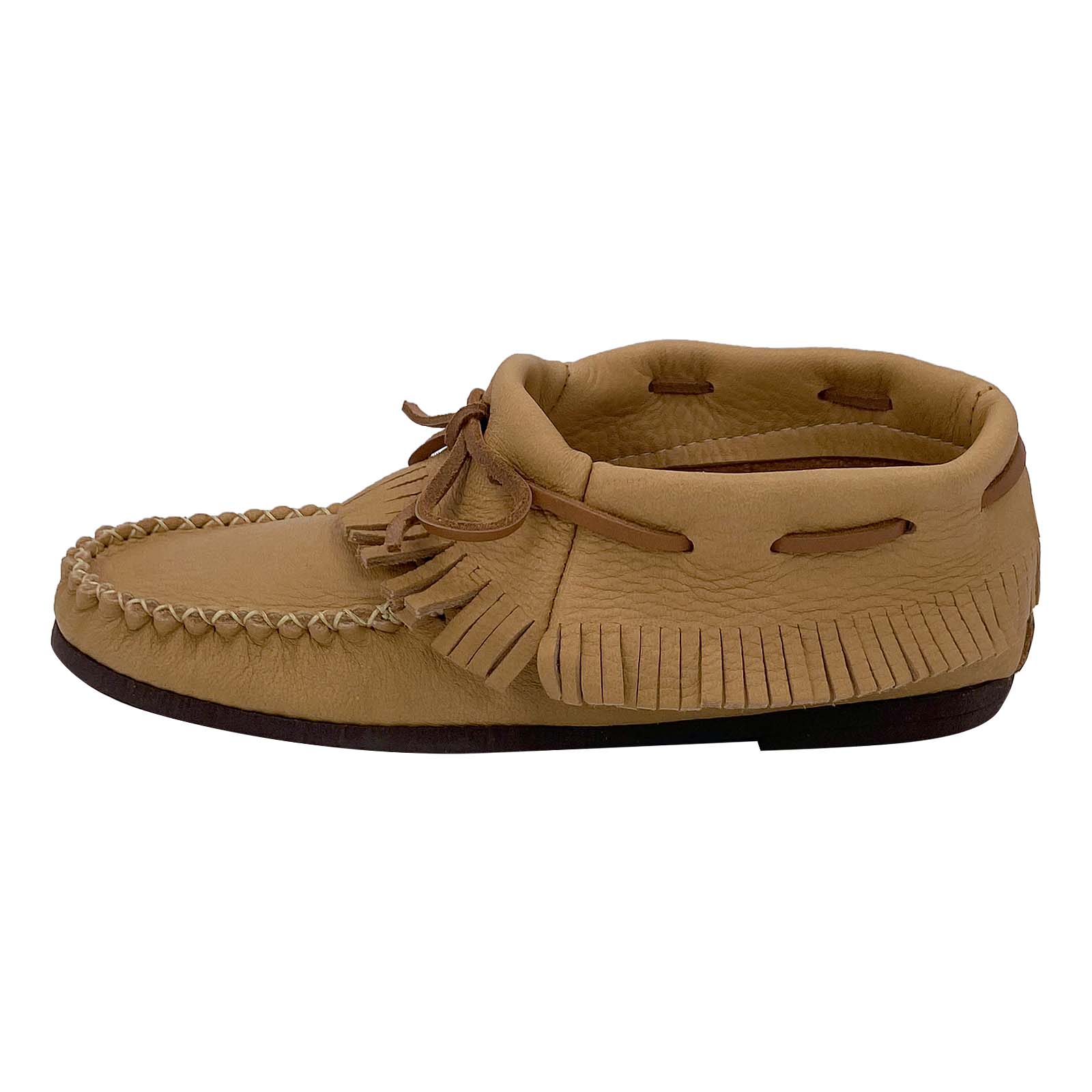 Women's Moose Hide Leather Moccasin Shoes